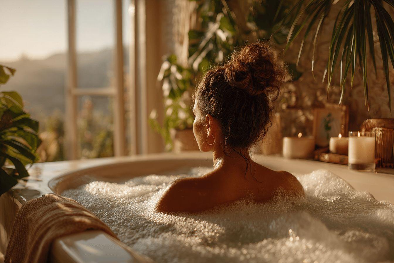 Comment faire un bain moussant naturel et relaxant à la maison