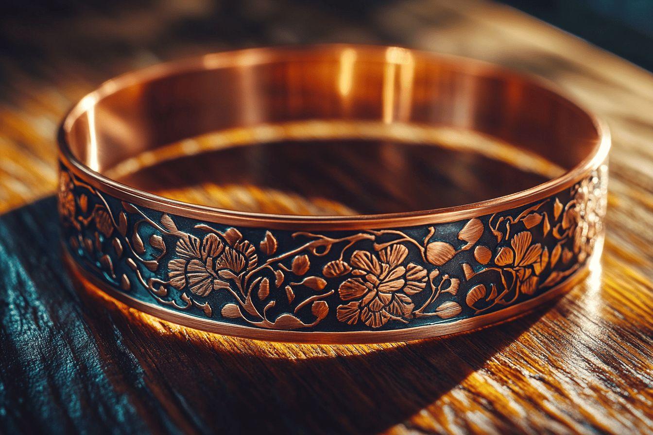 Bracelet en cuivre : bienfaits thérapeutiques naturels et soulagement des douleurs
