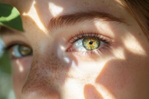 Yeux hazel : origine génétique et rareté de cette couleur fascinante