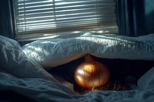 Dangers de l'oignon sous le lit : risques inattendus et alternatives
