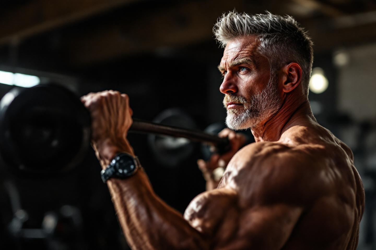 Andropause et musculation : booster sa testostérone naturellement